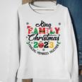 King Family Name Christmas Matching Surname Xmas Sweatshirt Gifts for Old Women