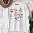 Lab Life Retro Lab Week 2024 Sweatshirt Gifts for Old Women
