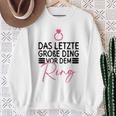 The Last Große Dingor Dem Ring Blue Sweatshirt Geschenke für alte Frauen