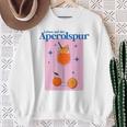 Leben Auf Der Aperolspur Hallöchen Aperölchen Spritz Stars Sweatshirt Geschenke für alte Frauen