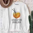 Leben Auf Der Aperolspur X Spitzuz Club Auf Spitztour Mini Sweatshirt Geschenke für alte Frauen