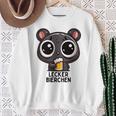 Lecker Bierchen Sad Hamster Meme Sweatshirt Geschenke für alte Frauen