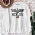 Let's Ride Sweatshirt Geschenke für alte Frauen