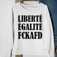 Liberte Egalite Fckafd For Anti Afd Demo Sweatshirt Geschenke für alte Frauen