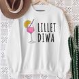 Lillet Diwa Summer Alcohol Lillet S Sweatshirt Geschenke für alte Frauen