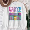 I Love The Eighties This Is My 80S Costume Vintage Retro Sweatshirt Gifts for Old Women