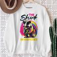 Lustiges Stinktier The Skunk Whisperer Sweatshirt Geschenke für alte Frauen