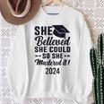 Mastered It 2024 Masters Degree Graduation Graduate Mba Sweatshirt Gifts for Old Women