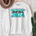 Maturafeier Maturareise Maturaparty Matura Bestanden 2024 Sweatshirt Geschenke für alte Frauen