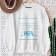 Meine Frau Bis Mich Jemand Papa Nannteatertag Spruchater Sweatshirt Geschenke für alte Frauen