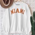 Miami Florida Retro Vintage Weathered Sweatshirt Gifts for Old Women Miami Florida Retro Vintage Weathered Sweatshirt Gifts for Old Women