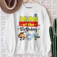 Mimi Of The Birthday Boy Toy Familly Matching Story Sweatshirt Gifts for Old Women