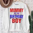 Mommy Of The Birthday Spider Web Boy Family Matching Sweatshirt Gifts for Old Women