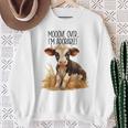 Mooove Over I'm Adorable Cute Cow Sounds Toddler Sweatshirt Gifts for Old Women