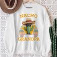 Nacho Average Grandpa Mexican Papa Retro Cinco De Mayo Sweatshirt Gifts for Old Women