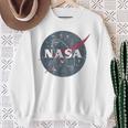 Nasa Simple Vintage Logo Sweatshirt Geschenke für alte Frauen