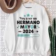 Niñosoy A Ser Un Hermano Mayor 2024 Anunciar Embarazo Hermano Camisa de entrenamiento Regalos para ancianas