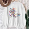 I Would Not Change You For The World Puzzle Autism Awareness Sweatshirt Gifts for Old Women