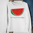 This Is Not A Watermelon Palestine Flag French Version Sweatshirt Gifts for Old Women