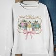 Nutcracker Ballet Sugar Plum Fairy Retro Christmas Sweatshirt Gifts for Old Women