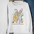 Occupational Therapy Easter Bunny Ot Ota Spring Ot Assistant Sweatshirt Gifts for Old Women
