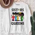 Oes Fatal Sistars Queens Ladies Eastern Star Mother's Day Sweatshirt Gifts for Old Women