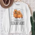 Official Capybara Pyjamas Sweatshirt Geschenke für alte Frauen