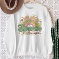 One Lucky Speech Therapist St Patrick's Day Speech Therapy Sweatshirt Gifts for Old Women
