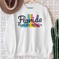 Panama Beach Fl Surf Culture Retro Panama Salt Beach Florida Sweatshirt Gifts for Old Women