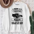 Papa & Tochter Danke Papa & Tochter Familie Sweatshirt Geschenke für alte Frauen