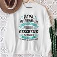 Papa Wir Habenersucht Das Perfekte Zu Finden Sweatshirt Geschenke für alte Frauen