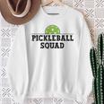 Pickleball Squad Pickle Ball Lovers Team Pickleball Sweatshirt Gifts for Old Women