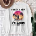 Punta Cana Family Vacation 2024 Matching Dominican Republic Sweatshirt Gifts for Old Women