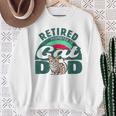 Retired Promoted To Stay At Home Cat Dad Retired Cats Owner Sweatshirt Gifts for Old Women