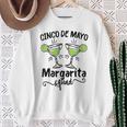 Retro Cinco De Mayo Fiesta Margarita Squad Sweatshirt Gifts for Old Women