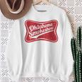 Retro Cowgirl Oklahoma Smokeshow Small Town Western Country Sweatshirt Gifts for Old Women