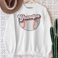 Retro Style Grandpa Baseball Softball Father's Day Grandpa Sweatshirt Gifts for Old Women
