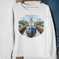 Retro Style Panama Canal Sweatshirt Gifts for Old Women