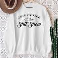 Ring Master Of Shit Show Circus Tent Vintage Tattoo Sweatshirt Gifts for Old Women