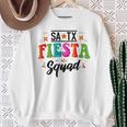 San Antonio Fiesta Cinco De Mayo Fiesta Squad Texas Matching Sweatshirt Gifts for Old Women