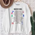 Seamstress Sewist Tailor Quilter's Code Quilting Pattern Sweatshirt Gifts for Old Women