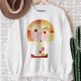 Senecio Cubism Famous Vintage Portrait 1922 Sweatshirt Gifts for Old Women