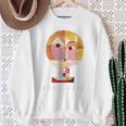 Senecio Paul Klee Sweatshirt Geschenke für alte Frauen