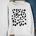 Spotted White With Black Polka Dots Dalmatian Sweatshirt Gifts for Old Women