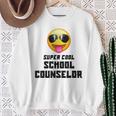 Super Cool School Counselor SunglassesSweatshirt Gifts for Old Women