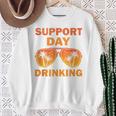 Support Day Drinking Summer Beach Vacation Sweatshirt Gifts for Old Women