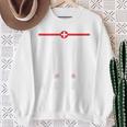 Swiss Sauf Jersey Mag Schnapsli Schnapps Name Red Sweatshirt Geschenke für alte Frauen