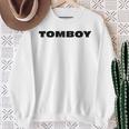 Tomboy Introvert Infj Proud To Be A Tomboy Sweatshirt Gifts for Old Women