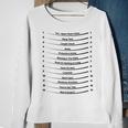 Track Your Long Hair Length Check Hair On The Back Of The Sweatshirt Gifts for Old Women