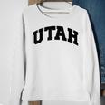 Utah College University Text Style Sweatshirt Gifts for Old Women